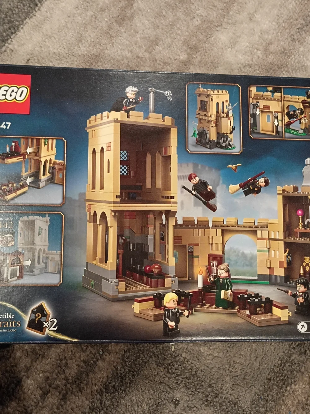 Lego Harry Potter Hogwarts Castle Flying Lessons 76447